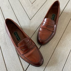 SOLD Vintage Cole Haan Brown Leather Loafers